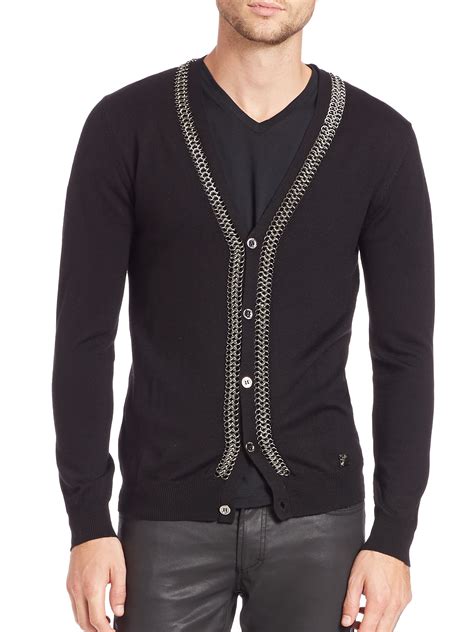 versace cardign|Versace cardigan men's.